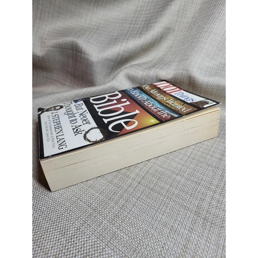 1001 Things You Always Wanted to Know About the Bible J Stephen Lang Paperback